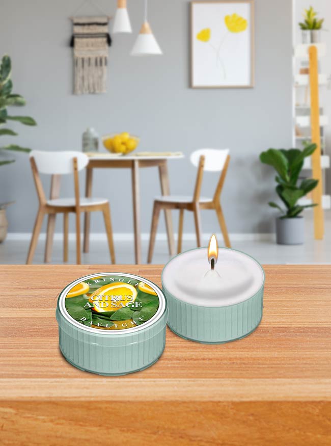 Citrus and Sage | DayLight - Kringle Candle Israel