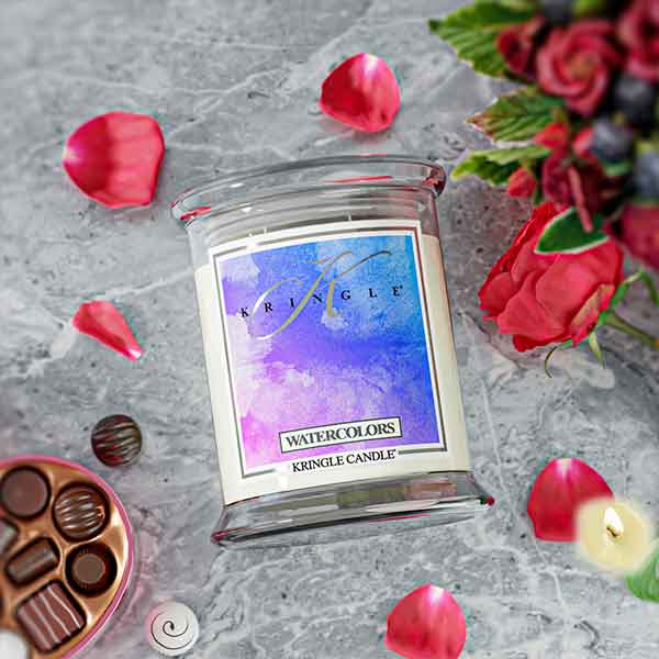 Watercolors Medium Jar | Soy Candle