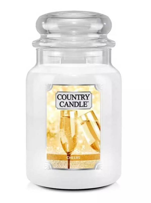 Cheers Large Jar | Soy Candle - Kringle Candle Israel