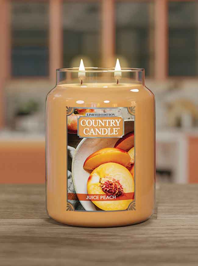 Juicy Peach | Limited Edition  Soy Candle - Kringle Candle Israel