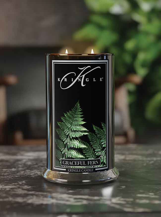 Graceful Fern NEW! Black Jar | Soy Candle