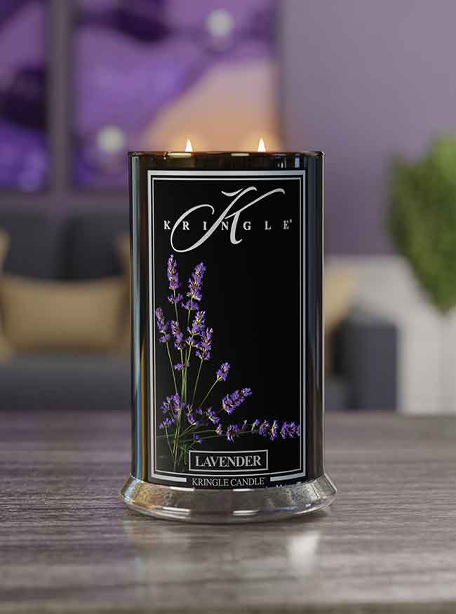 Lavender NEW! Black Jar | Soy Candle