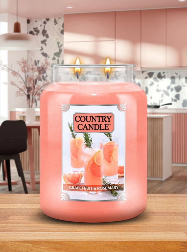 Grapefruit & Rosemary | Soy Candle - Kringle Candle Israel