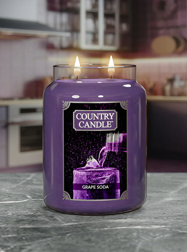 Grape Soda Large Jar NEW! | Soy Candle