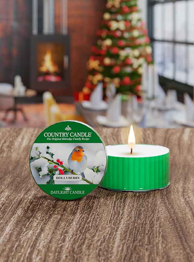 Hollyberry | DayLight - Kringle Candle Israel