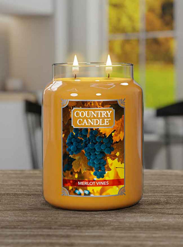 Merlot Vines Large Jar | Soy Candle