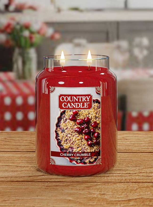 Cherry Crumble Large Jar | Soy Candle