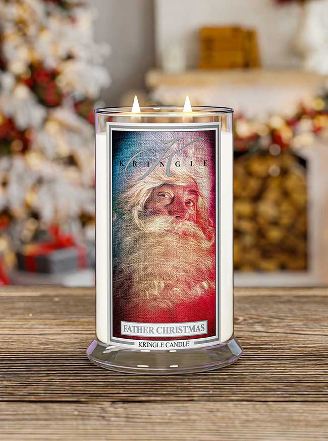 Father Christmas NEW! | Soy Candle - Kringle Candle Israel