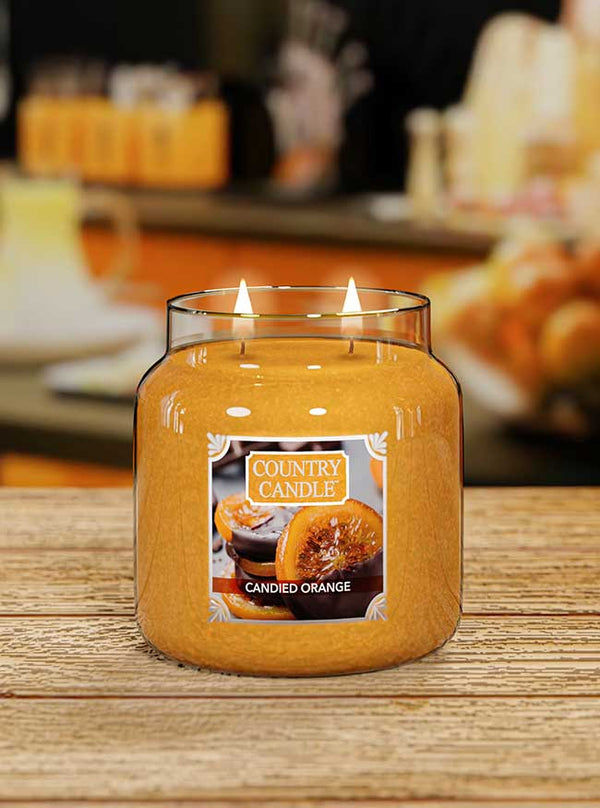 Candied Orange Medium Jar | Soy Candle