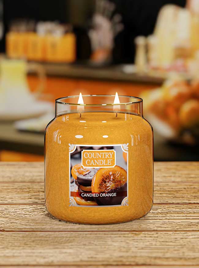 Candied Orange Medium Jar | Soy Candle