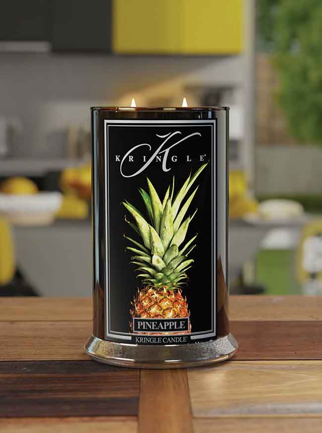 Pineapple NEW! Black Jar | Soy Candle