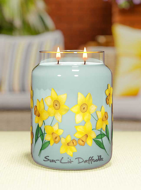 Sun-Lit Daffodils | Limited Edition Soy Candle - Kringle Candle Israel