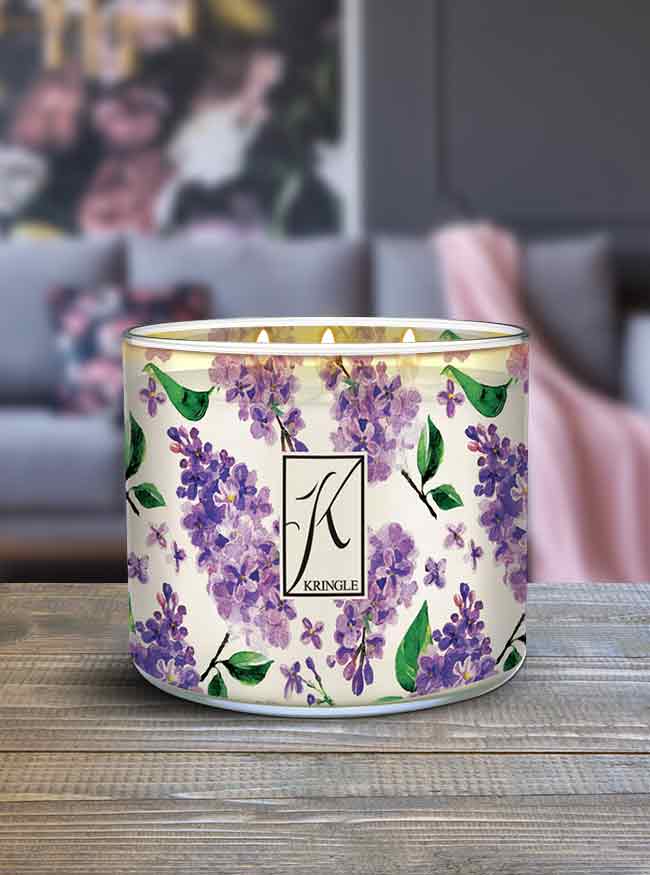 Fresh Lilac 3-wick | Soy Candle
