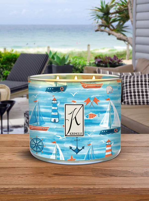 Salt Water Taffy | Soy Candle - Kringle Candle Israel