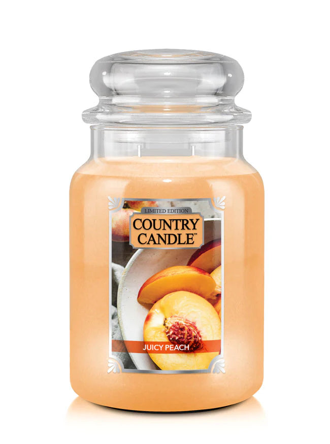 Juicy Peach | Limited Edition  Soy Candle - Kringle Candle Israel