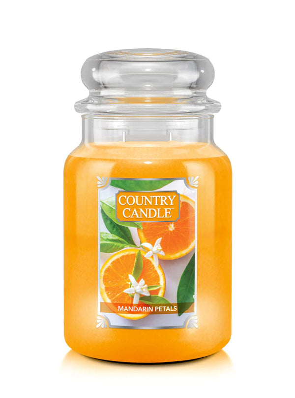 Mandarin Petals Large Jar NEW! | Soy Candle