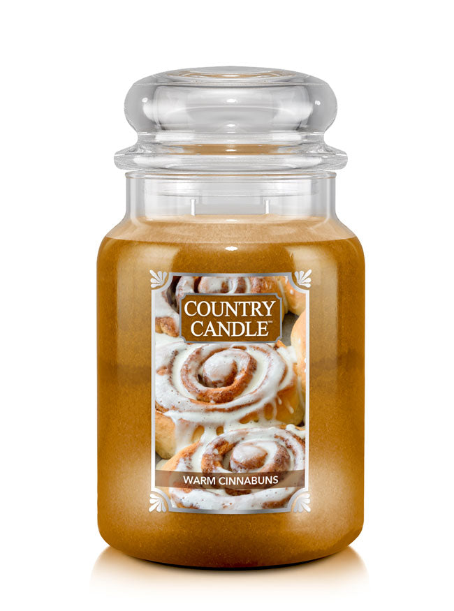Warm Cinnabuns | Soy Candle - Kringle Candle Israel