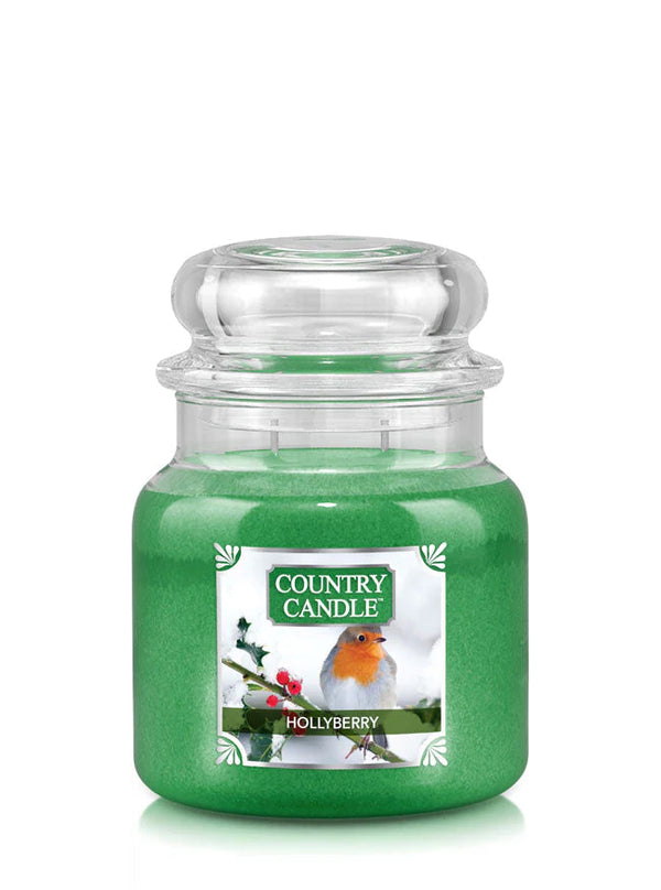 Hollyberry Medium NEW! | Soy Candle - Kringle Candle Israel