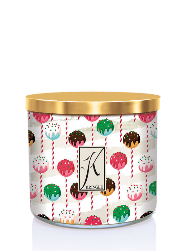 Christmas Cake Pops NEW! | Soy Candle - Kringle Candle Israel