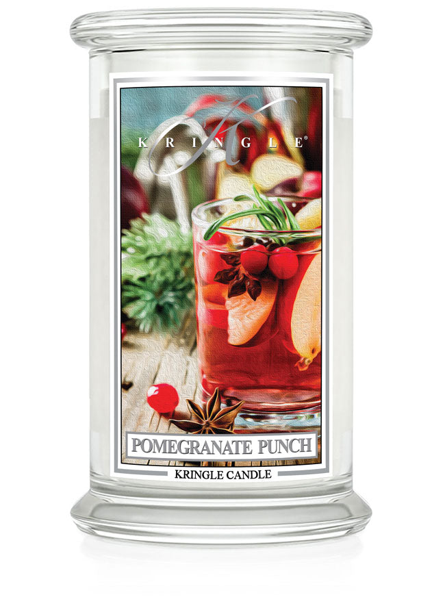 Pomegranate Punch NEW! | Soy Candle - Kringle Candle Israel