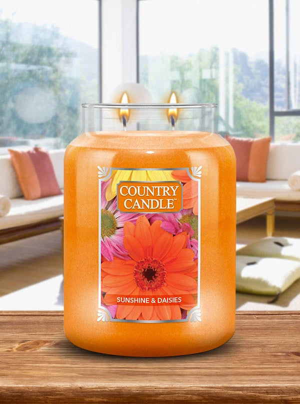 Sunshine & Daises Large Jar | Soy Candle