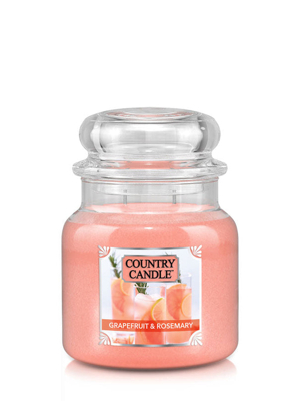 Grapefruit & Rosemary Medium | Soy Candle - Kringle Candle Israel