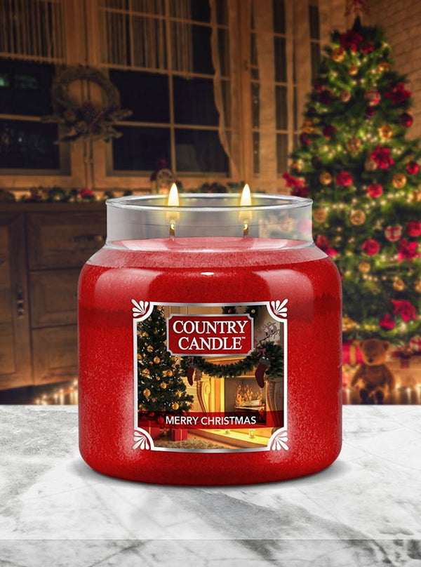 Merry Christmas | Paraffin Candle - Kringle Candle Israel