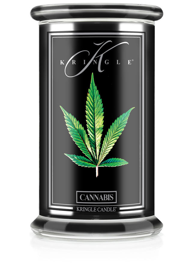 Cannabis NEW! Black Jar | Soy Candle