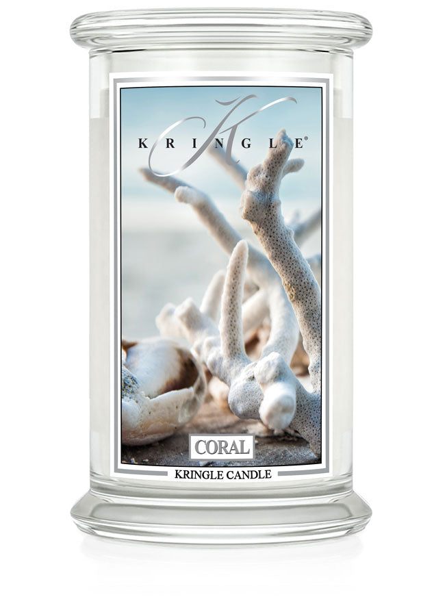 Coral NEW! | Soy Candle - Kringle Candle Israel