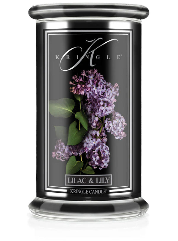 Lilac & Lily Black Jar NEW! | Soy Candle