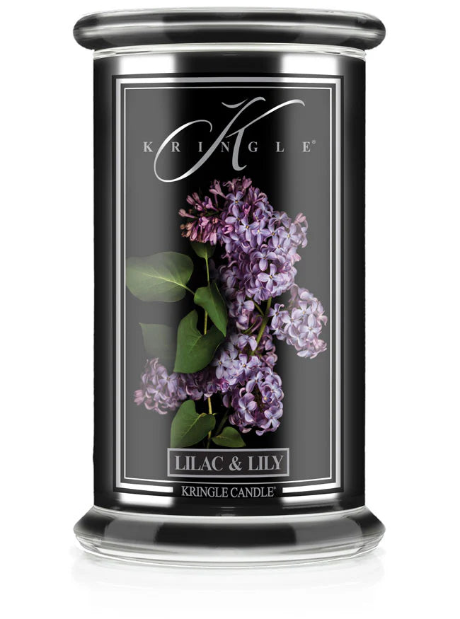 Lilac & Lily Black Jar NEW! | Soy Candle