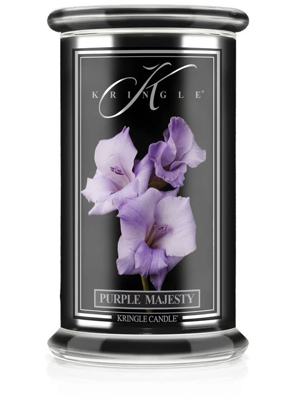 Purple Majesty Black Jar NEW! | Soy Candle