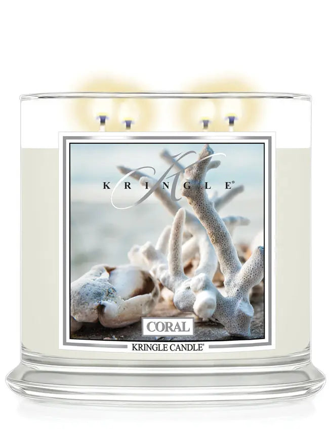 Coral XL Jar 4-Wick NEW! | Soy Candle