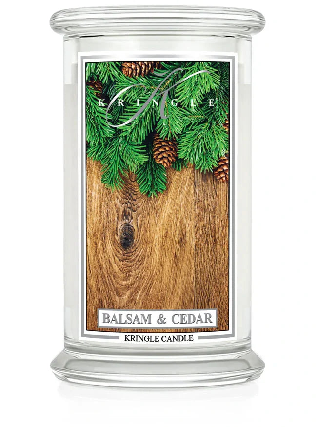 Balsam & Cedar Large Jar NEW! | Soy Candle