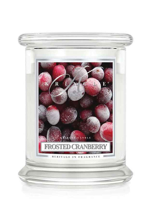 Frosted Cranberry Medium Classic Jar - Kringle Candle Israel