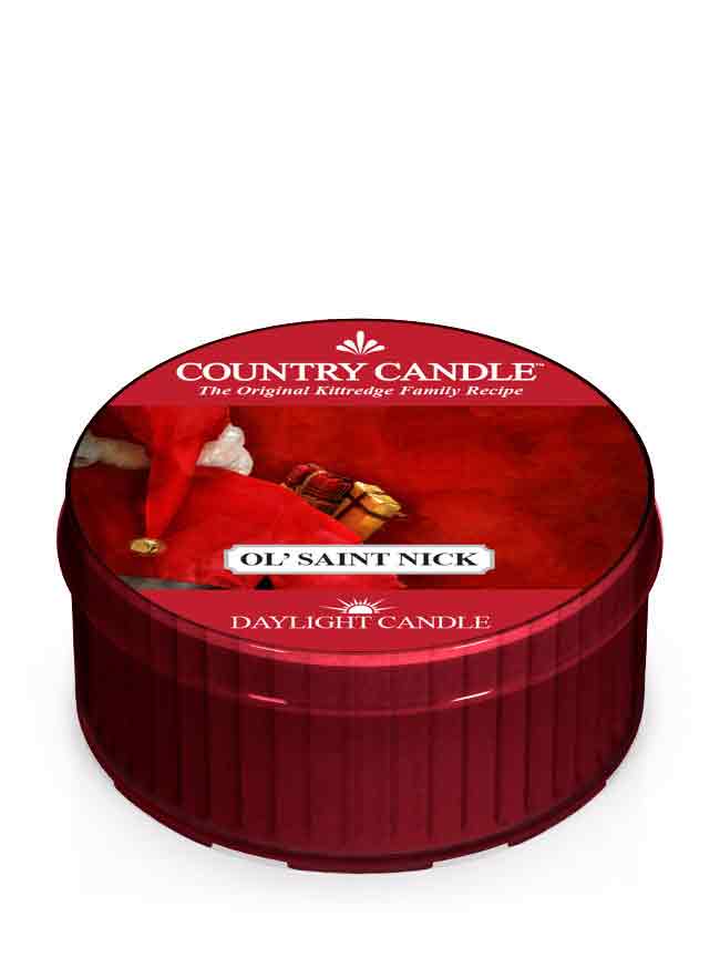 Ol' Saint Nick NEW! DayLight - Kringle Candle Israel