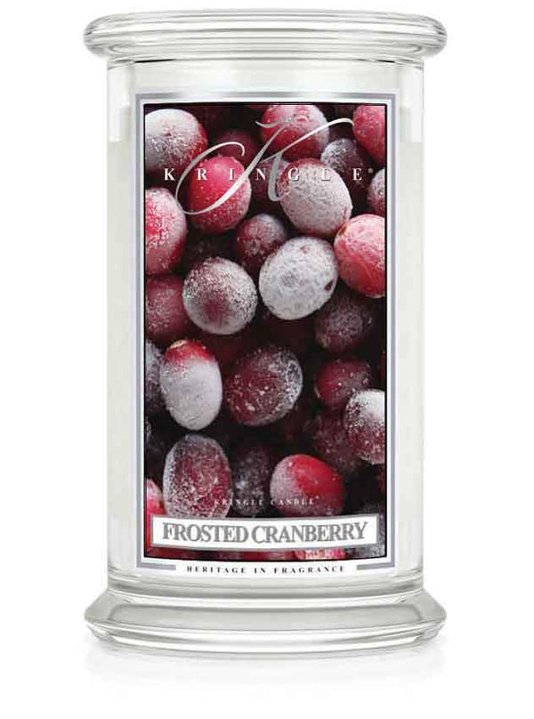 Frosted Cranberry I Soy Candle - Kringle Candle Israel