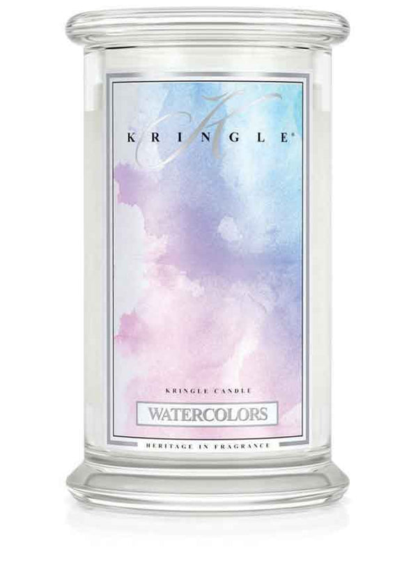 Watercolors I Soy Candle - Kringle Candle Israel