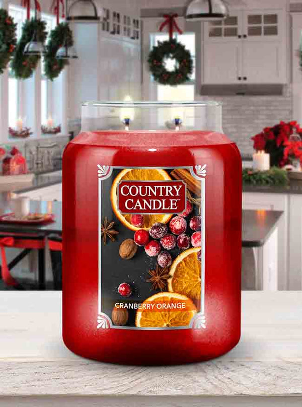 Cranberry Orange | Soy Candle - Kringle Candle Israel