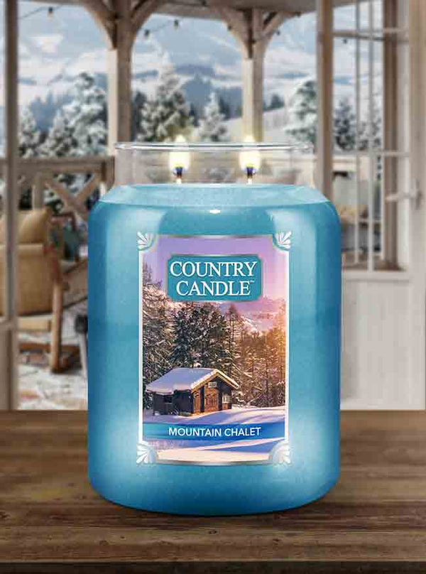 Mountain Chalet | Soy Candle - Kringle Candle Israel