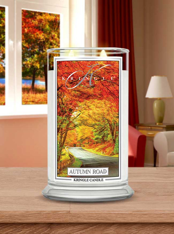 Autumn Road NEW! | Soy Candle - Kringle Candle Israel