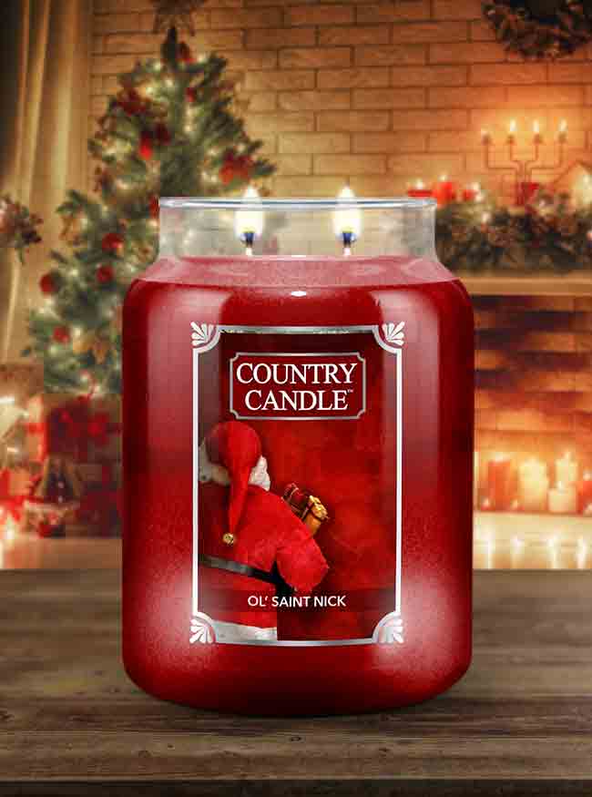 Ol' Saint Nick | Soy Candle - Kringle Candle Israel