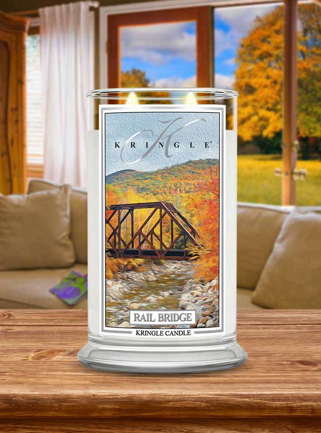 Rail Bridge NEW! | Soy Candle - Kringle Candle Israel