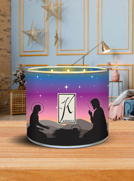 Away In A Manger New! | Soy Candle - Kringle Candle Israel
