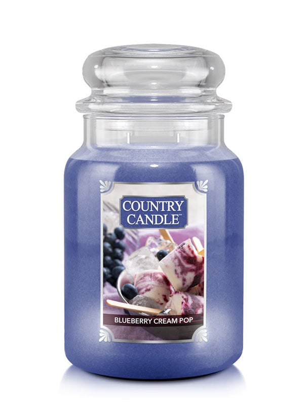 Blueberry Cream Pop | Soy Candle - Kringle Candle Israel