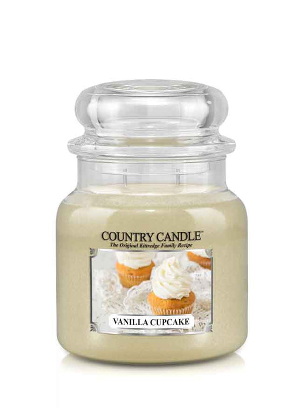 Vanilla Cupcake Medium Jar Candle - Kringle Candle Israel