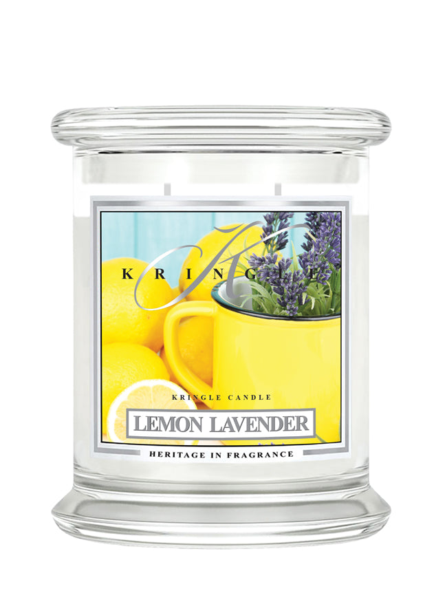 Lemon Lavender Medium Classic Jar - Kringle Candle Israel