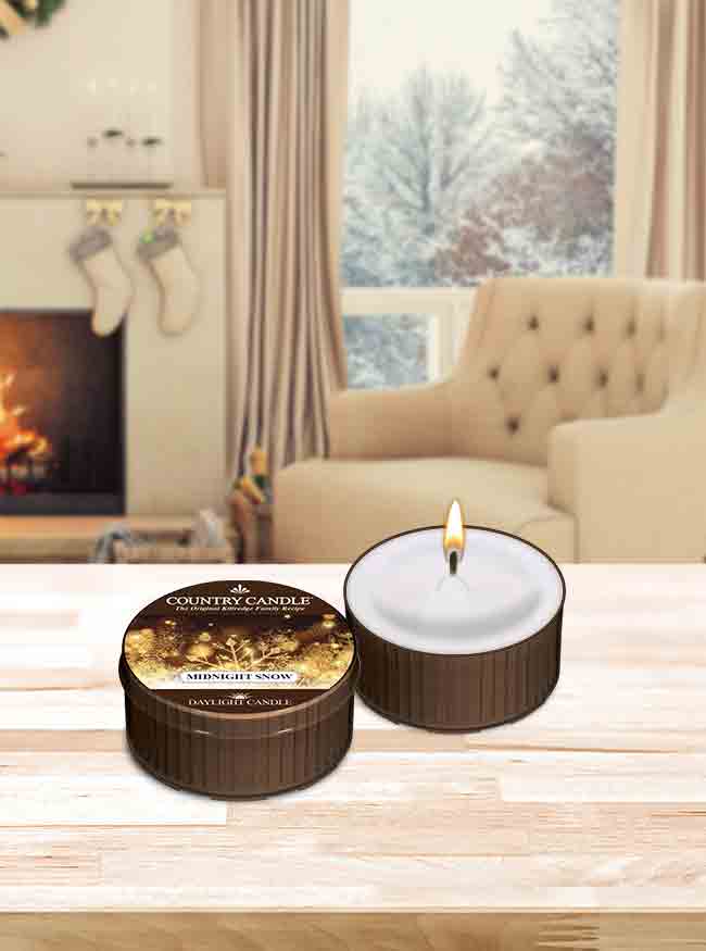 Midnight Snow NEW! DayLight - Kringle Candle Israel