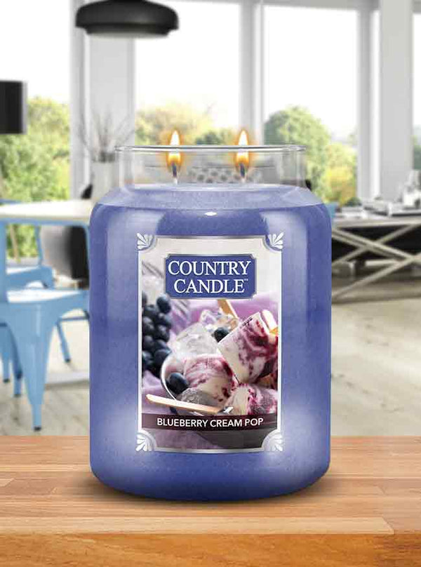 Blueberry Cream Pop | Soy Candle - Kringle Candle Israel