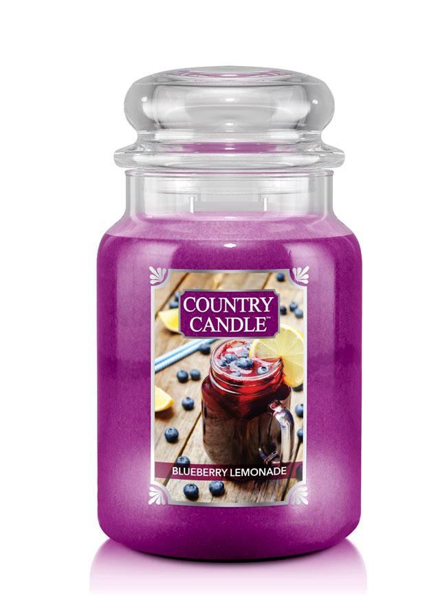 Blueberry Lemonade Large Jar Candle - Kringle Candle Israel